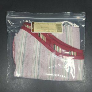 Longaberger Basket Liner for "Greetings" Basket (28178166) Holiday Stripe